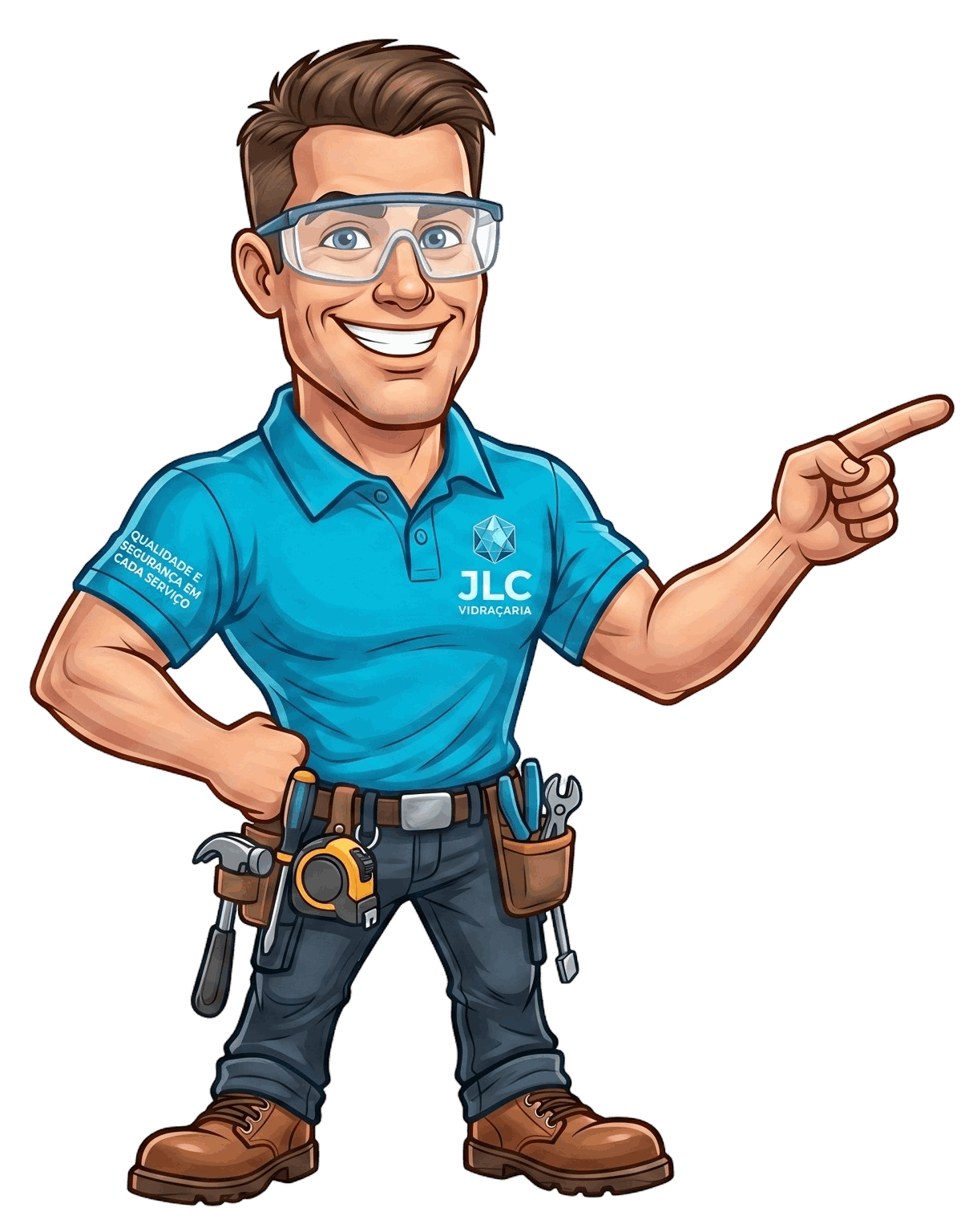 JLC VIDRAÇARIA - MASCOTE